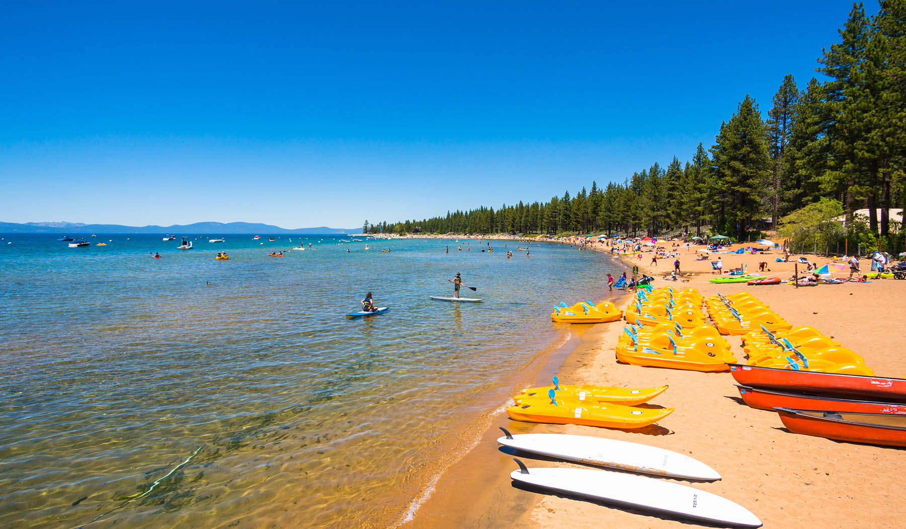 Enjoy Lake Tahoe - Summer Bliss: Water Adventures in Lake Tahoe