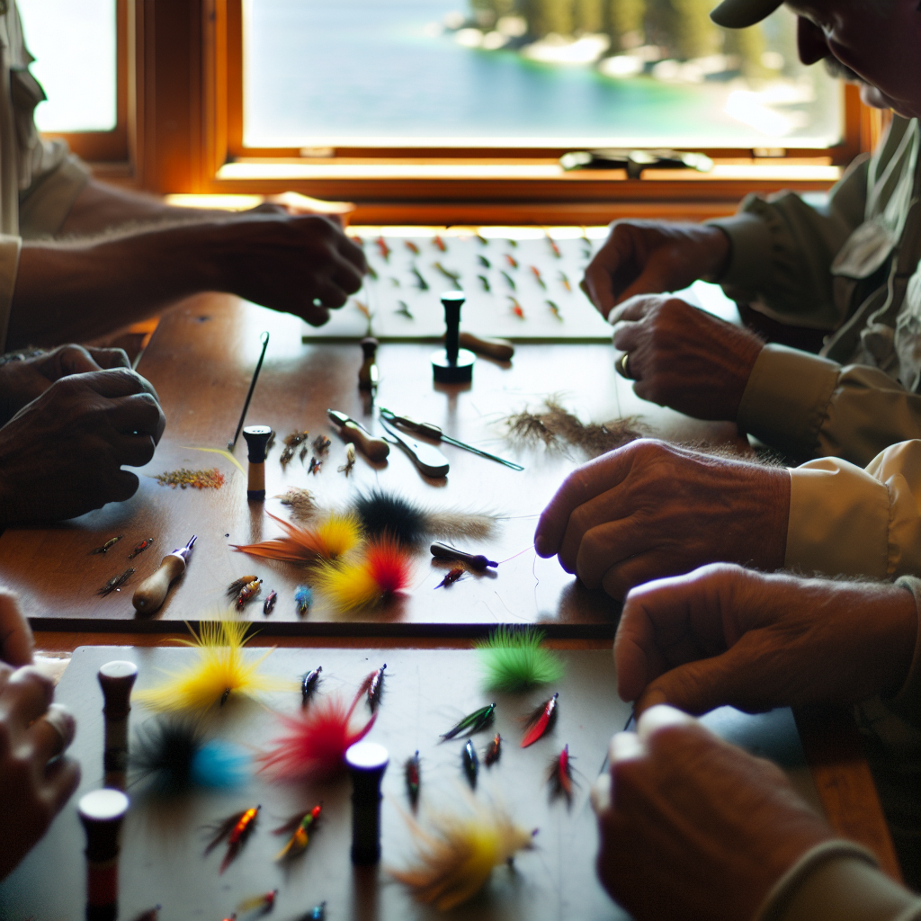 fly tying lake tahoe