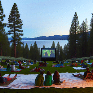 Outdoor Movie Nights in Lake Tahoe