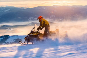 Snowmobiling Adventures in Lake Tahoe